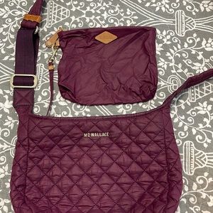 MZ Wallace cross body with accessory bag